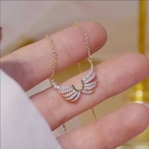 Angel wings necklace